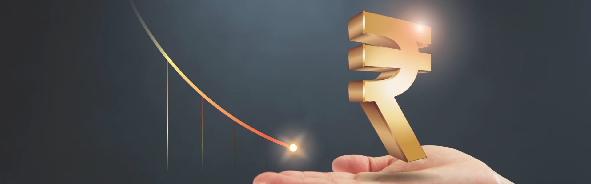 Indian rupee depreciation at 90+